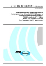 ETSI TS 101889-2-V1.1.1 22.8.2002