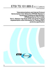 ETSI TS 101889-3-V1.1.1 7.1.2003