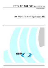 ETSI TS 101903-V1.2.1 30.3.2004