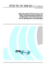 ETSI TS 101909-22-V1.1.1 27.2.2002