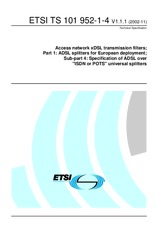 Náhled ETSI TS 101952-1-4-V1.1.1 15.11.2002