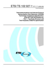 ETSI TS 102027-1-V1.1.1 22.8.2002
