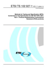 ETSI TS 102027-1-V3.1.1 26.11.2004