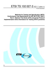 ETSI TS 102027-3-V3.1.1 26.11.2004