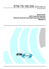 ETSI TS 102230-V4.5.0 10.12.2004