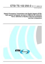 ETSI TS 102250-2-V1.1.1 17.10.2003