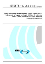 Náhled ETSI TS 102250-3-V1.1.1 17.10.2003
