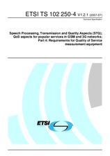 ETSI TS 102250-4-V1.2.1 31.7.2007