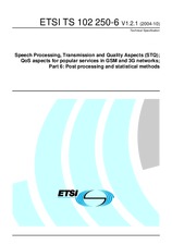 ETSI TS 102250-6-V1.2.1 13.10.2004