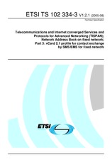 ETSI TS 102334-3-V1.2.1 26.8.2005