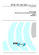 Náhled ETSI TS 102350-V7.0.0 22.9.2005