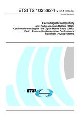 ETSI TS 102362-1-V1.2.1 16.6.2006