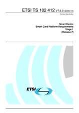 Norma ETSI TS 102412-V7.6.0 18.10.2006 náhled