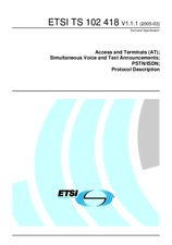 ETSI TS 102418-V1.1.1 15.3.2005