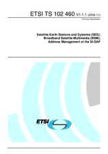 Norma ETSI TS 102460-V1.1.1 24.11.2006 náhled