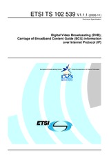 Norma ETSI TS 102539-V1.1.1 13.11.2006 náhled