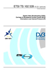 Norma ETSI TS 102539-V1.3.1 9.4.2010 náhled