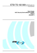 Náhled ETSI TS 102569-V7.0.0 11.7.2007