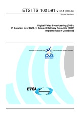 ETSI TS 102591-V1.2.1 25.6.2009