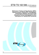 Norma ETSI TS 102596-V1.2.0 22.4.2008 náhled