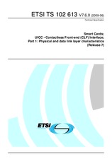 Norma ETSI TS 102613-V7.6.0 29.6.2009 náhled