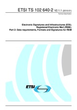 ETSI TS 102640-2-V2.1.1 18.1.2010