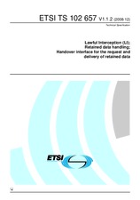 Náhled ETSI TS 102657-V1.1.1 25.11.2008