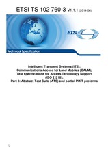 ETSI TS 102760-3-V1.1.1 18.6.2014