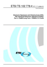 ETSI TS 102778-4-V1.1.1 31.7.2009