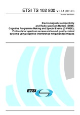 ETSI TS 102800-V1.1.1 14.1.2011