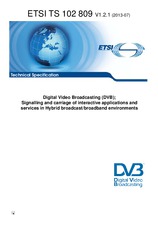 Náhled ETSI TS 102809-V1.2.1 8.7.2013