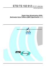 Náhled ETSI TS 102812-V1.2.1 30.6.2003