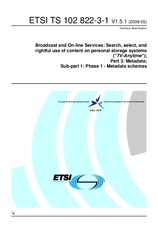 ETSI TS 102822-3-1-V1.5.1 15.5.2009