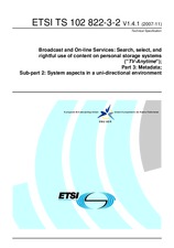 ETSI TS 102822-3-2-V1.4.1 13.11.2007