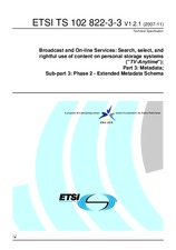 ETSI TS 102822-3-3-V1.2.1 13.11.2007