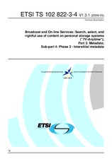 ETSI TS 102822-3-4-V1.3.1 15.5.2009