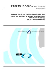 ETSI TS 102822-4-V1.1.2 21.10.2004