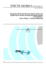 ETSI TS 102822-4-V1.3.1 13.11.2007