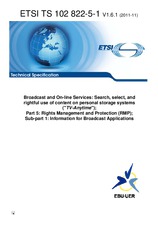 ETSI TS 102822-5-1-V1.6.1 7.11.2011