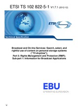 ETSI TS 102822-5-1-V1.7.1 14.12.2012
