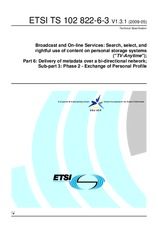 ETSI TS 102822-6-3-V1.3.1 27.5.2009