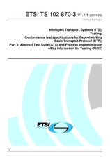 ETSI TS 102870-3-V1.1.1 23.3.2011
