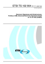 ETSI TS 102904-V1.1.1 16.2.2007