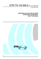 ETSI TS 102936-2-V1.1.1 1.4.2011
