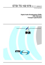 ETSI TS 102978-V1.1.1 31.7.2008