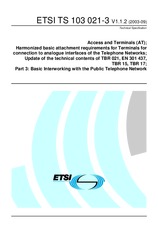ETSI TS 103021-3-V1.1.1 26.8.2003