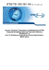 ETSI TS 103161-19-V1.1.1 27.10.2011