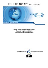 Náhled ETSI TS 103176-V1.1.1 27.8.2012