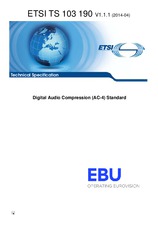 Náhled ETSI TS 103190-V1.1.1 9.4.2014