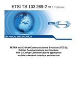 ETSI TS 103269-2-V1.1.1 16.1.2015